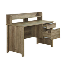 Load image into Gallery viewer, Study Desk with 2 Drawers Natural Wood like MDF Office Desk Table