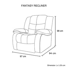 Load image into Gallery viewer, 3+1+1 Seater Recliner Sofa In Faux Leather Lounge Couch in Black