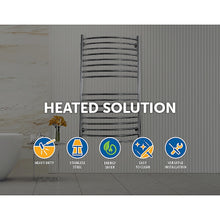 Load image into Gallery viewer, Electric Heated Bathroom Towel Rack / Rails -200w