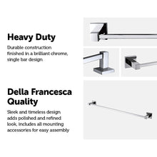 Load image into Gallery viewer, Classic Chrome Towel Bar Rail Bathroom