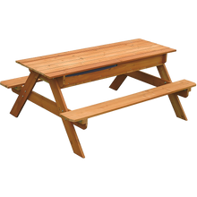 Load image into Gallery viewer, Sand & Water Wooden Picnic Table
