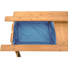 Load image into Gallery viewer, Sand & Water Wooden Picnic Table