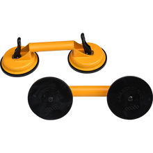 Load image into Gallery viewer, 2x 100kg Aluminum Alloy Double Locking Suction Cup Glazer Glass Sucker Lifter