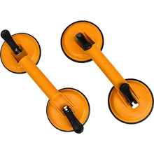 Load image into Gallery viewer, 2x 100kg Aluminum Alloy Double Locking Suction Cup Glazer Glass Sucker Lifter