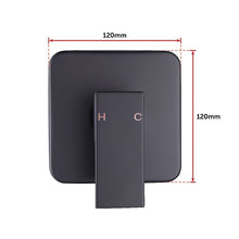 Load image into Gallery viewer, Shower Bath Mixer Tap Bathroom WATERMARK Approved - Electroplated Matte Black