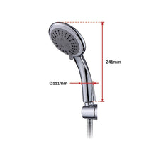Load image into Gallery viewer, WELS 8" Rain Shower Head Set Rounded Dual Heads Faucet High Pressure Hand Held