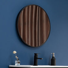 Load image into Gallery viewer, 90cm Round Wall Mirror Bathroom Makeup Mirror by Della Francesca