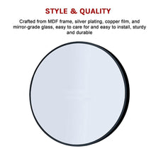 Load image into Gallery viewer, 90cm Round Wall Mirror Bathroom Makeup Mirror by Della Francesca