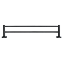 Load image into Gallery viewer, Single Classic Towel Bar Rail Bathroom Electroplated Matte Black Finish