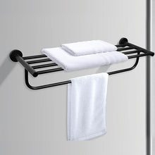 Load image into Gallery viewer, Classic Towel Bar Rail Bathroom Matte Black Finish
