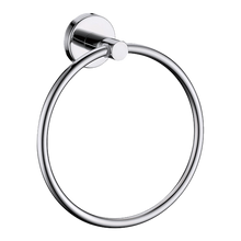 Load image into Gallery viewer, Classic Chrome Towel Bar Rail Ring Bathroom