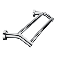 Load image into Gallery viewer, Double Classic Chrome Towel Bar Rail Bathroom