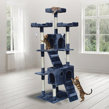 Load image into Gallery viewer, 180cm Cat Tree Scratching Post Scratcher Tower Condo House Furniture Wood