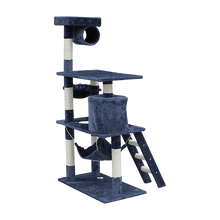 Load image into Gallery viewer, 140cm Cat Tree Scratching Post Scratcher Tower Condo House Furniture Wood