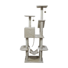 Load image into Gallery viewer, 171cm Cat Tree Trees Scratching Post Scratcher Tower Condo House - Beige