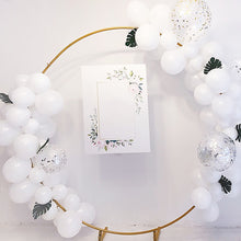 Load image into Gallery viewer, 2M Wedding Hoop Round Circle Arch Backdrop Flower Display Stand Frame Background