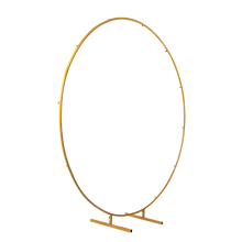 Load image into Gallery viewer, 2M Wedding Hoop Round Circle Arch Backdrop Flower Display Stand Frame Background