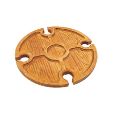 Load image into Gallery viewer, Outdoor Picnic Table Wooden Portable Folding Mini Wine Rack Picnic Table