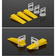 Load image into Gallery viewer, 1000x Tile Leveling System Clips Levelling Spacer Tiling Tool Floor Wall 1.5