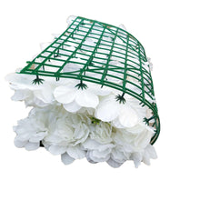 Load image into Gallery viewer, Artificial Flower Wall Backdrop Panel 40cm X 60cm Mixed Whites
