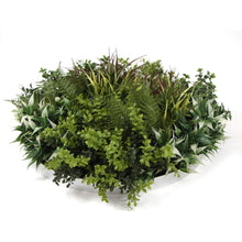 Load image into Gallery viewer, Slimline Artificial Green Wall Disc Art 60cm Green Field UV Resistant (Fresh White)