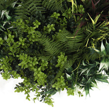 Load image into Gallery viewer, Slimline Artificial Green Wall Disc Art 60cm Green Field UV Resistant (Fresh White)