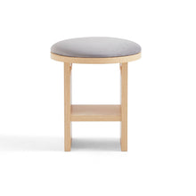 Load image into Gallery viewer, Jiro Wooden Dining Chair Stool