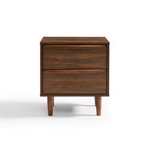 Load image into Gallery viewer, Pierre Walnut Bedside Table