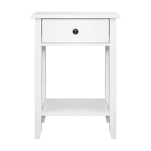 Load image into Gallery viewer, White Classic Hamptons Bedside Table or Side, Console Table-Furniture-The White Mall
