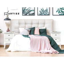 Load image into Gallery viewer, White French Bedside Table with 2 Drawers | Side Table | Sofa Table | Console Table-Artiss-The White Mall