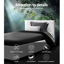 Load image into Gallery viewer, White King Single Bed Frame with PU Leather-Furniture-The White Mall