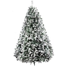 Load image into Gallery viewer, Large White Snowy Pine Christmas Tree 2.4M