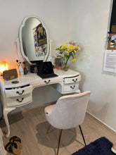 Load image into Gallery viewer, Set of 2 Pink Velvet Dining Chairs