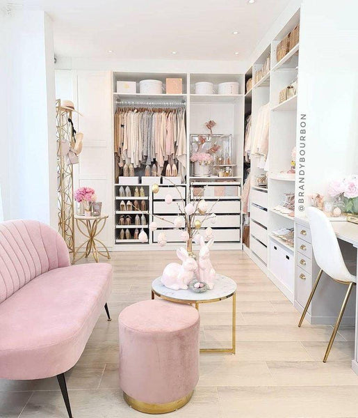 Walk in Wardrobe & Glam Room Furniture & Styling