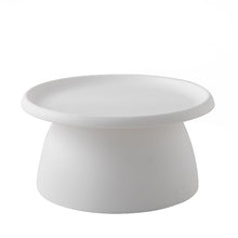 Load image into Gallery viewer, Artiss Coffee Table Round 71CM Plastic White
