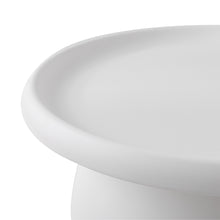 Load image into Gallery viewer, Artiss Coffee Table Round 71CM Plastic White
