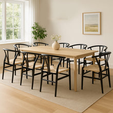 Load image into Gallery viewer, Levede 8x Dining Chairs Wooden Hans Black-1975420353857589255
