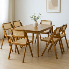 Load image into Gallery viewer, Levede 6X Foldable Rattan Dining Chairs-1975420357271752711
