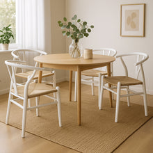 Load image into Gallery viewer, Levede 4x Dining Chairs Wooden Hans White-1975420354058915847
