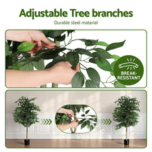 Load image into Gallery viewer, Artiss 180cm Artificial Ficus Tree Faux Trees Indoor Decor Artificial Plants Lifelike Plant 1.8M
