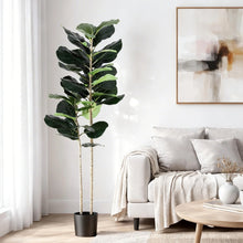 Load image into Gallery viewer, Artiss 150cm Artificial Fiddle Tree Faux Trees Indoor Decor Artificial Plants Lifelike Plant 1.5M
