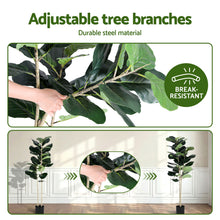 Load image into Gallery viewer, Artiss 150cm Artificial Fiddle Tree Faux Trees Indoor Decor Artificial Plants Lifelike Plant 1.5M
