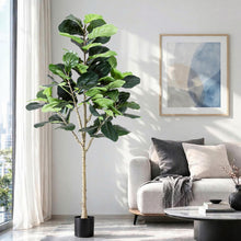 Load image into Gallery viewer, Artiss 180cm Artificial Fiddle Tree Faux Trees Indoor Decor Artificial Plants Lifelike Plant 1.8M
