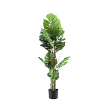 Load image into Gallery viewer, Artiss 140cm Artificial Monstera Tree Faux Trees Indoor Decor Artificial Plants Lifelike Plant 1.4M
