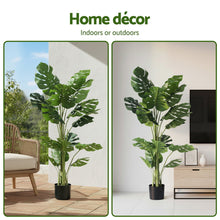 Load image into Gallery viewer, Artiss 140cm Artificial Monstera Tree Faux Trees Indoor Decor Artificial Plants Lifelike Plant 1.4M
