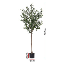 Load image into Gallery viewer, Artiss 155cm Artificial Olive Tree Faux Trees Indoor Decor Artificial Plants Lifelike Plant
