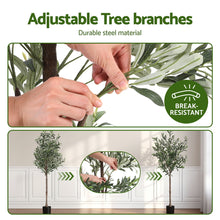 Load image into Gallery viewer, Artiss 155cm Artificial Olive Tree Faux Trees Indoor Decor Artificial Plants Lifelike Plant
