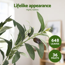 Load image into Gallery viewer, Artiss 155cm Artificial Olive Tree Faux Trees Indoor Decor Artificial Plants Lifelike Plant

