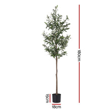 Load image into Gallery viewer, Artiss 180cm Artificial Olive Tree Faux Trees Indoor Decor Artificial Plants Lifelike Plant 1.8M
