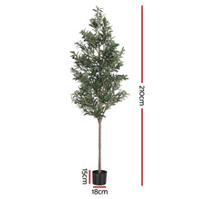 Load image into Gallery viewer, Artiss 210cm Artificial Olive Tree Faux Trees Indoor Decor Artificial Plants Lifelike Plant 2.1M
